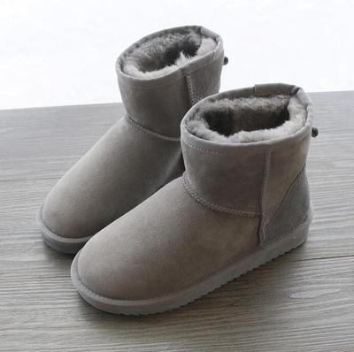 2021 Winter Women Snows Boots Female Genuine Leather Shoes with Real Sheep Fur Lady Ski Wear Warm Booties Waterproof