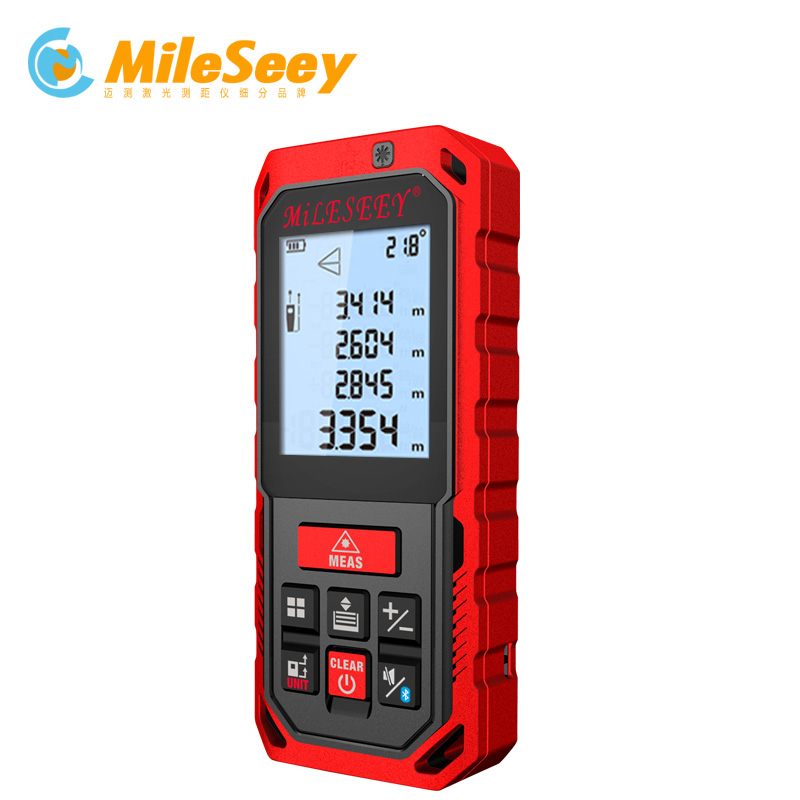 Mileseey S7/S2 50M Bluetooth Edition Laser Rangefinder Handheld Digital Laser Distance Meter Rangefinder Measurer