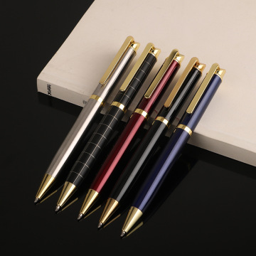 High quality metal ballpoint pen rotating ballpoint pen business advertising gift pen school writing office signature pen