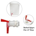 Bottling Plastic Spigot,Beer Brew Bucket Tap replacement spigot,fermenter beer keg filler spout faucet,DIY Wine Making Bar Tools