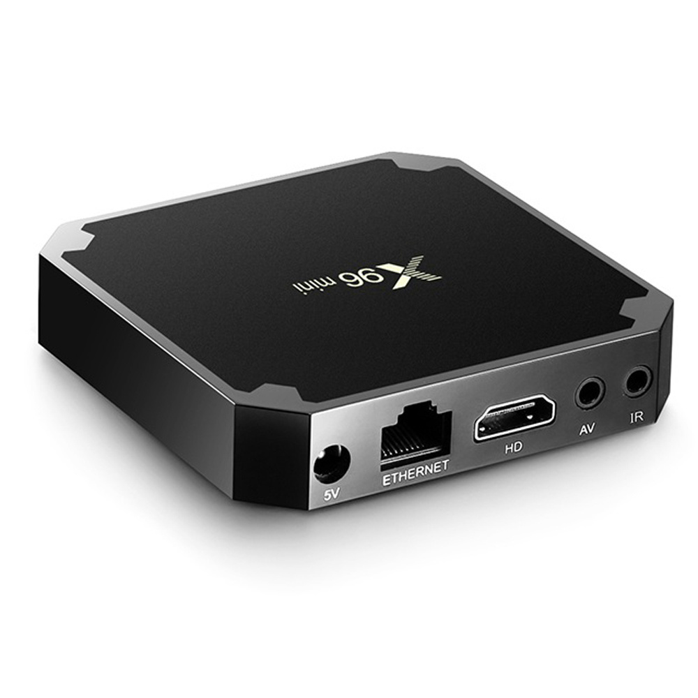 Best X96 mini iptv box 1G 8G 2G 16G Amlogic S905W Quad core android 9.0 tv box support smart tv x96mini smart ip tv set top box