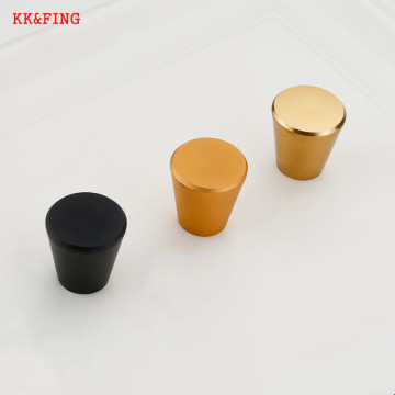 KK&FING Aluminum Alloy Single Hole Kitchen Cabinet Handles Solid Drawer Knobs Wardrobe Cupboard Door Handles Furniture Hardware