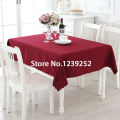 New 5 Colors Polyester 160x160cm Table Cloth Nappe de table Wedding Tablecloth Party Table Cover Dining Table Linen