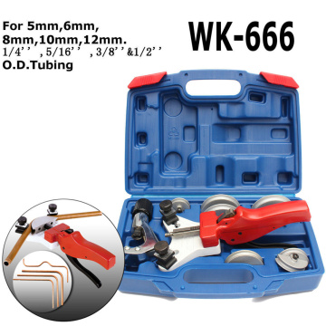 Meijiabuy Tubing Pipe Bender WK-666 Copper Pipe Tubing Bender Manual Tube Bending Tool Kit 5-12mm Free Shipping