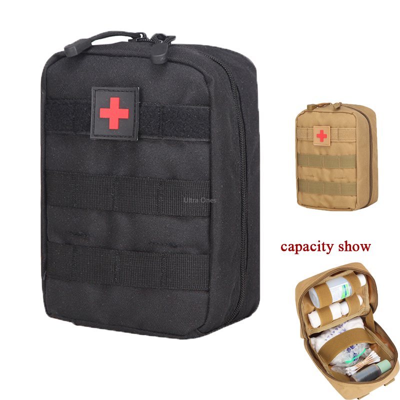 Tactical Pouch First Aid Bag Medical Kit Bags EMT Survival Pouch Medical Box Hiking Camping SOS Bag Molle Magazine Pouch Hunting