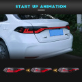 HCMOTIONZ Car LED Tail Lights for Toyota Corolla Middle East Edition 2020-2022