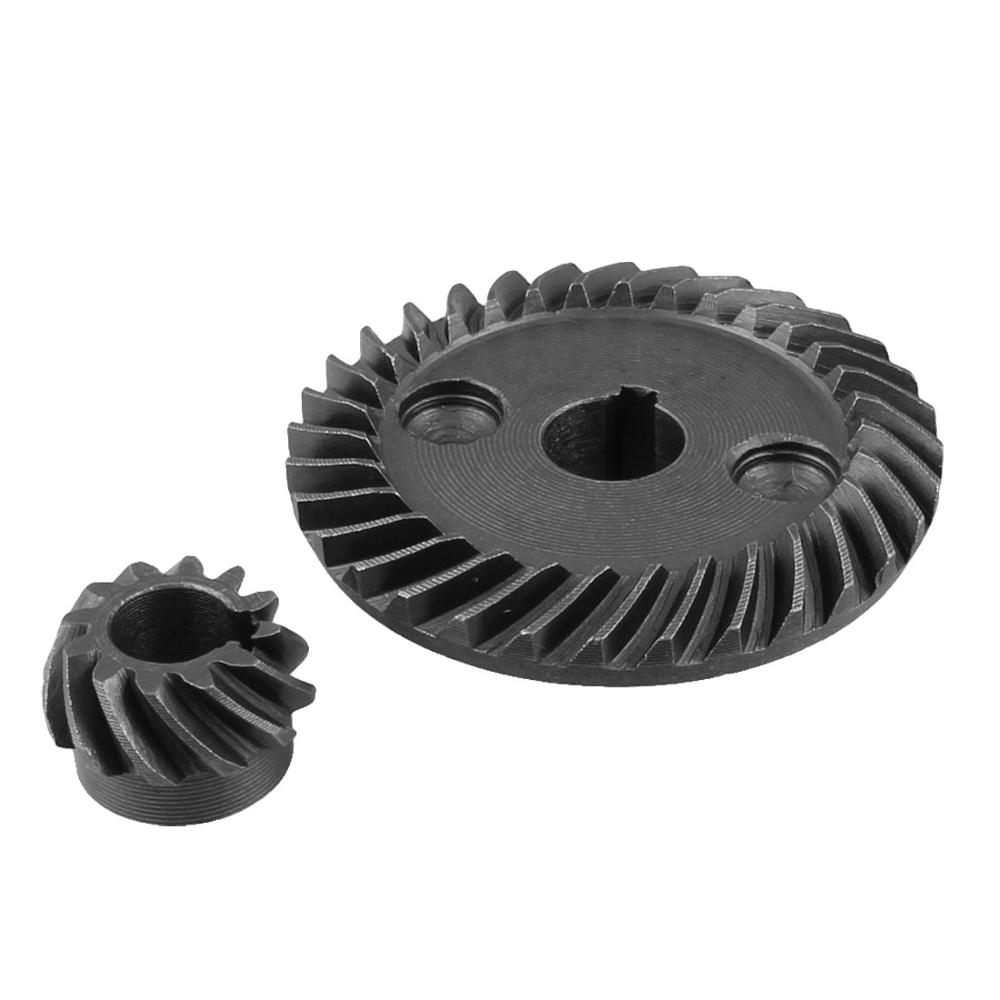 New Metal Spiral Bevel Gear Set:imitation 9523 gear 100 angle grinder gear angle grinder gear repair parts