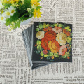 20pcs/lot 33*33cm Floral Flower Paper Napkins Event & Party Tissue Cocktail Napkins Decoration Serviettes