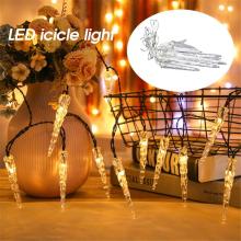 100 LED Ice Cone Light String Color Indoor Outdoor Christmas Garden Lights Party Wedding And Other Holiday Decoration Lights