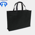 Customized large capacity black non-woven bag bags