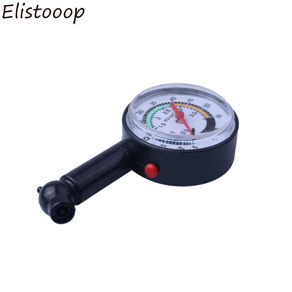 New Car Tyre Tire Pressure Gauge For Car Auto Motorcycle Truck Bike Dial Meter Vehicle Tester Pressure Tyre Measurement Tool