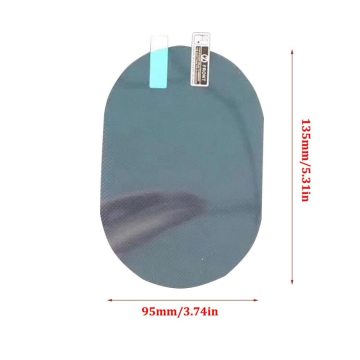 Car Rearview Mirror Waterproof Membrane Reversing Mirror Rain Film Universal Rearview Mirror Anti-Fog Film Suv Rain Film