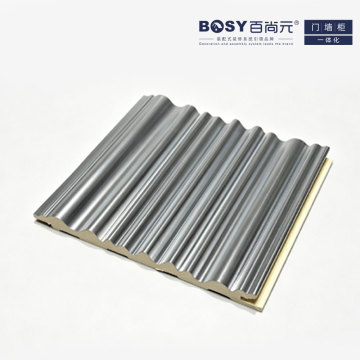 158mm Inner Arc Wave Bamboo Fiber Wall Panel