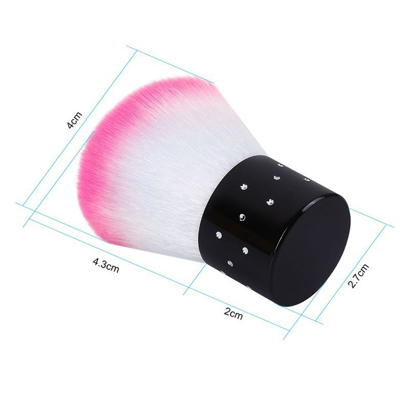 2021 Nail Art Dust Brush Blush Glitter Powder Foundation Remover Cleaner UV Gel Polish Acrylic Manicure Tool Makeup