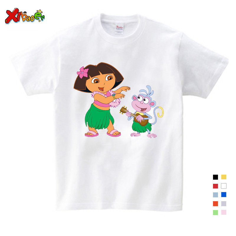 T Shirt for Girls Children T Shirt New Sweet Lovely Style T Shirt Infant baby Cute Cartoon Tees little Girl clothes Summer Tops