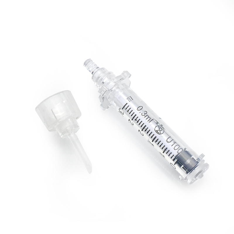 100pc 0.3ml Ampoule Head Syringe individual package For Hyaluronic Acid Pen Atomizer Disposable Water Syringe Anti-aging Wrinkle