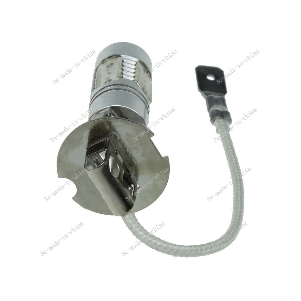2X 5 COB SMD LED H3 Bulb Green Fog Light Parking Low High Beam Lamp 7.5W