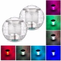 Solar Water Float Led 7 Colors Pool Light Waterproof Lamp Garden Swimming Pond Decorative Bulbs Built in AA Rechargeable Battery