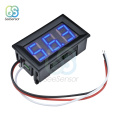 DC 0V to 99.9V Mini Digital Voltmeter LED Voltage Meter Display Red Green Blue Low Power Panel Meter