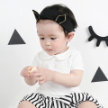 Baby Girl Summer Blouse Newborn Infant Pure Cotton Soft T Shirt Sweet Peterpan Collar Toddler Kids Comfortable Tops Tees