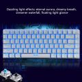 2020 NEW AK33 82 Keys Mechanical Keyboard Russian/English Layout Gaming Keyboard RGB Backlight Wired Keypad L29K