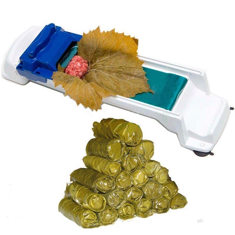 Magic Stuffed Grape & Vegetable Meat Rolling Tool Cabbage Leaf Rolling Tool-Yaprak Sarma Dolmer Roller Machine Moedor De Carne