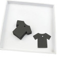 Black garment tags