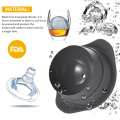 YCOO Ice Ball Maker - Ice Ball Spherical Whiskey Tray Mould Maker (Bubble-Free, 2-Cavity 2.48" Mold,An Ice Tong) Ice Mold Kitche