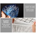 100PCS Non-woven Disposable Shower Caps Pleated Anti Dust Hat Women Men Bath Caps for Spa Hair Salon Beauty Accessories