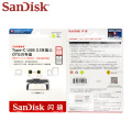100% Original Sandisk Pen Drive USB 3.1 Dual Interface OTG Flash Drive Type-C High Storage 32GB 64GB 128GB USB Flash Disk