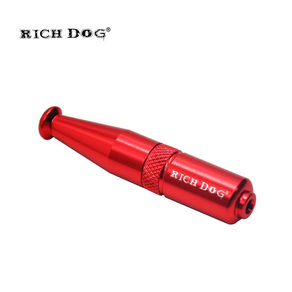 Rich Dog Aluminum Metal Pipe Baseball Shaped Cigarette Pipe Tobacco Pipes Pipe Accessories