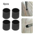 4Pcs Furniture Leg Rubber Chair Ferrule Anti Scratch Furniture Feet Floor Protector Caps Furniture Accessories Anti Slip Caps