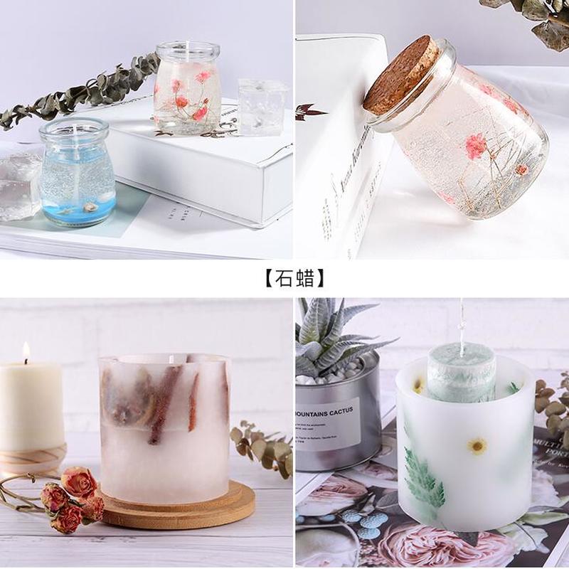 500g Pure Natural Soy Wax Smokeless White DIY Sheet Scented Candles Raw Materials Making kit Supplies Paraffin wax melts kaars