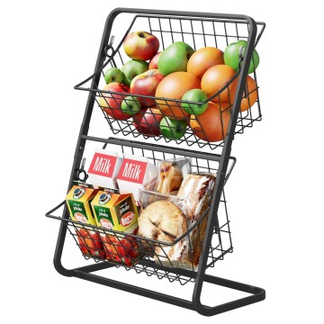 Heavy Duty Wire Cabinet Basket Storage
