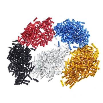 50pcs Bicycle Cable End Caps Bike Wire End Caps for MTB Bike Brake Derailleur Shifter Cable Tip MTB Bike Bicycle Accessories