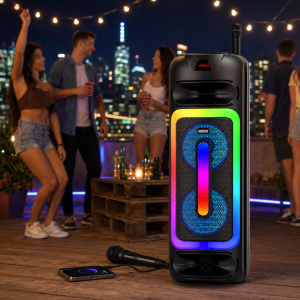 Long Lasting Wireless RGB Speaker for Party Events