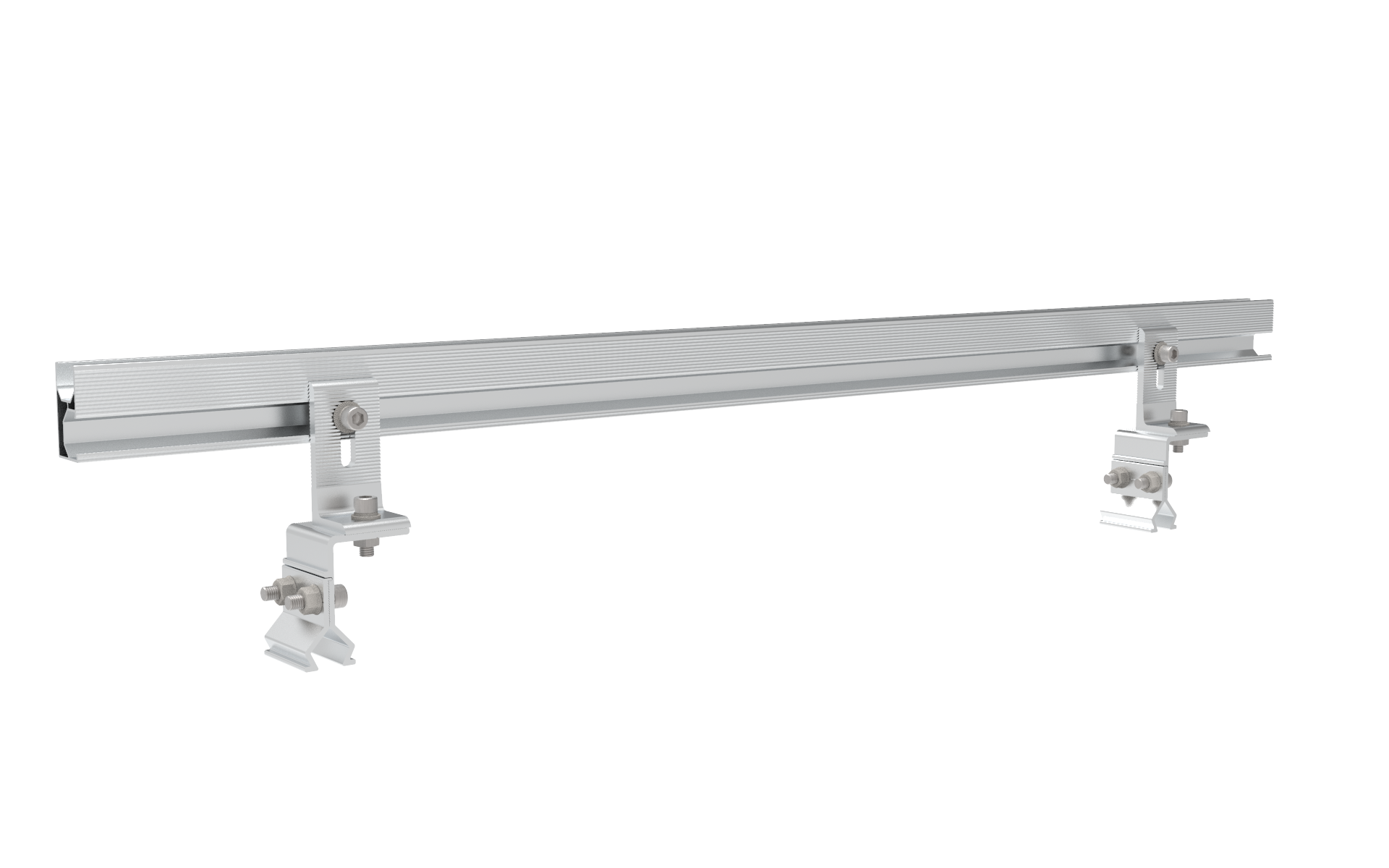 Angle Flyback Roof Aluminum Clamp