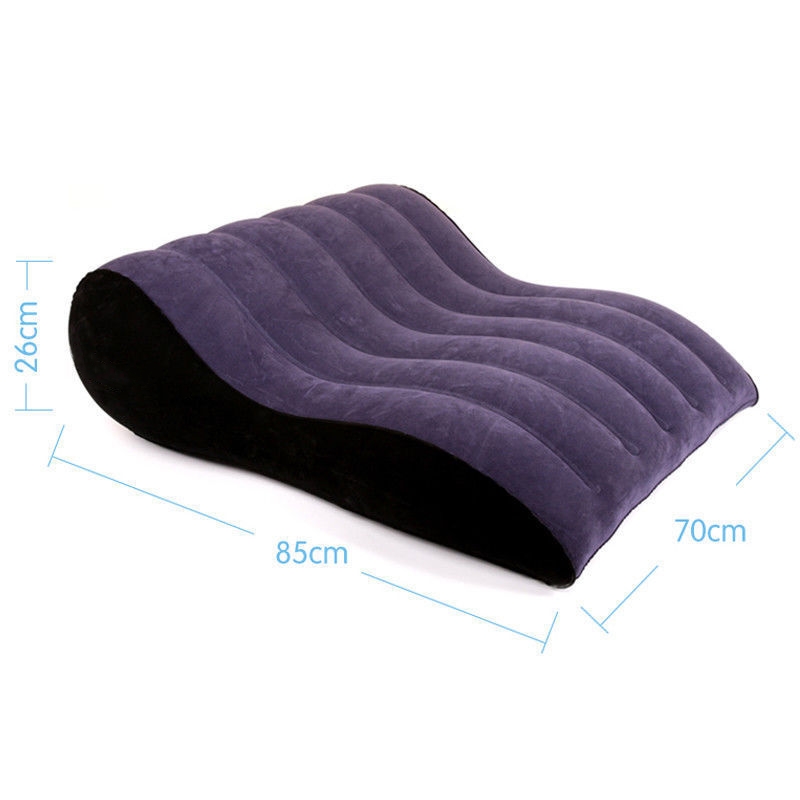 Inflatable Sex Aid Wedge Pillow Costume Props Sex Inflatable Love Position Cushion Aid Furniture Recliner Couple Loves GameToys