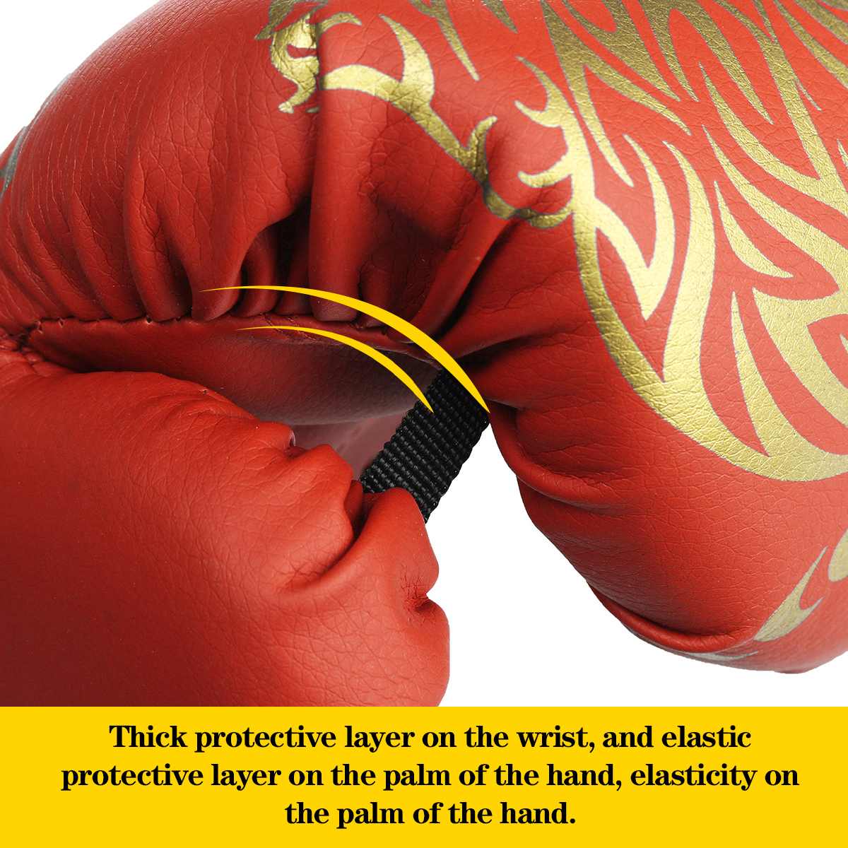 1 Pair Kids Boxing Gloves Professional PU Leather Breathable Boxing Gloves Muay Thai Free Fight MMA Sanda Training Equipment