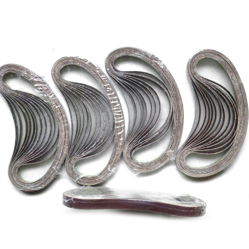 120/60Pcs 13X457mm Sanding Belts 40/60/80/120/180/240 Grit Sand Abrasive Belt For Black&Decker Power Files bd 280,bd 282e,bd 290