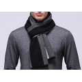Striped Cashmere Knitted Scarf