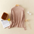 Marwin New-Coming Spring Autumn Tops Solid Slim Turtleneck Pullovers Female Thick Soft Knitted High Street Women Sweater