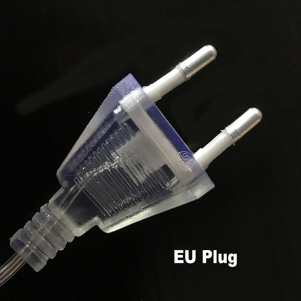 5/3m Power Extension Cable EU US Plug for LED Light String Christmas Wedding Holiday Party 110v-220v AC connector Power Extender