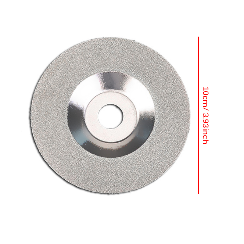 Grinding Disc 100mm Diamond Cut Off Discs Wheel Glass Cuttering Jewelry Rock Lapidary Saw Blades Rotary Abrasive Tools