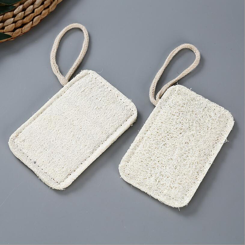 1Pc Natural Anti-Oil Eco-friendly Kitchen Loofah Sponge Dish Scouring Pad Cleaning Brush Dish Towel Kitchen Tool