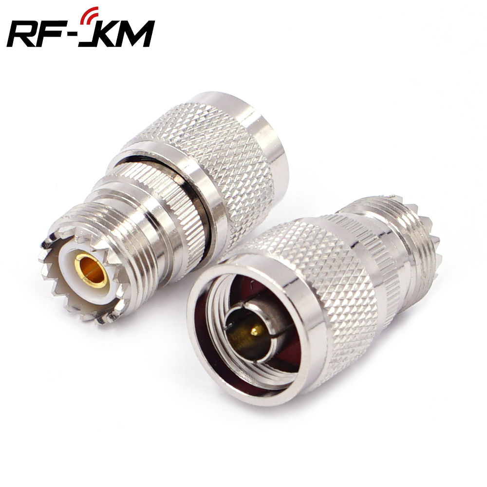 N Type Male to UHF SO239 PL-259 Female RF Coaxial Adapter Connector