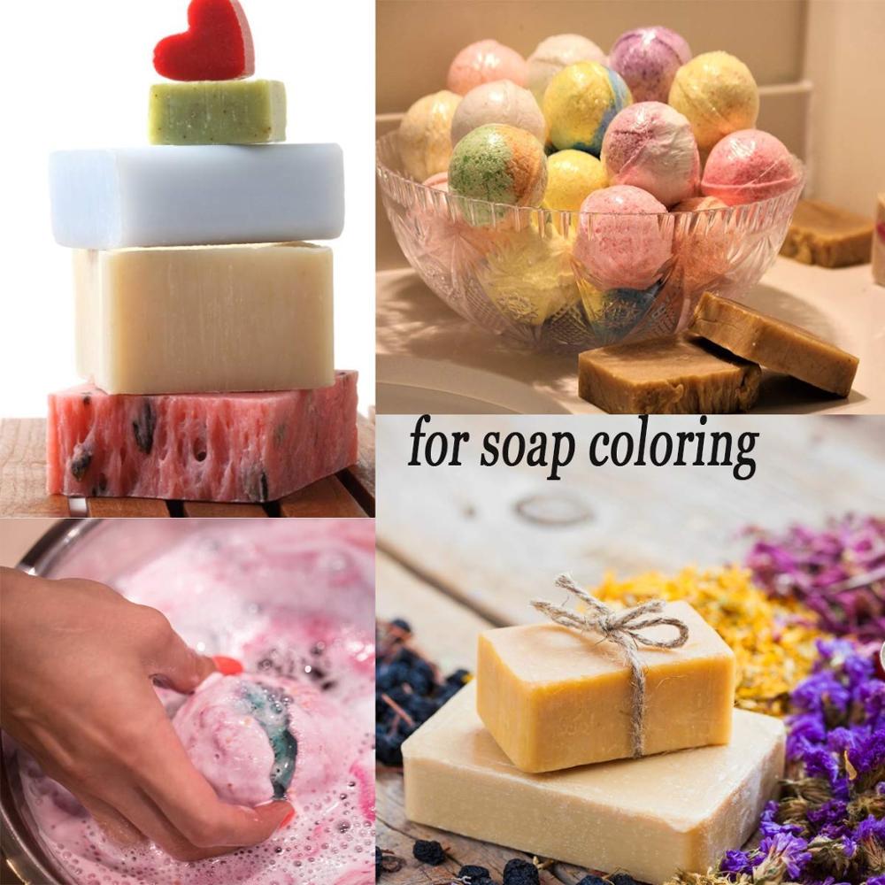 Mica Powder Epoxy Resin Dye 15 Color Powder Pigments for DIY Arts, Crafts , Paint, Nail Polish, Soap Making, Coloring Mix