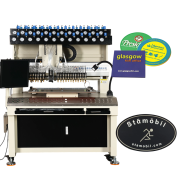 24 colors PVC label making machine