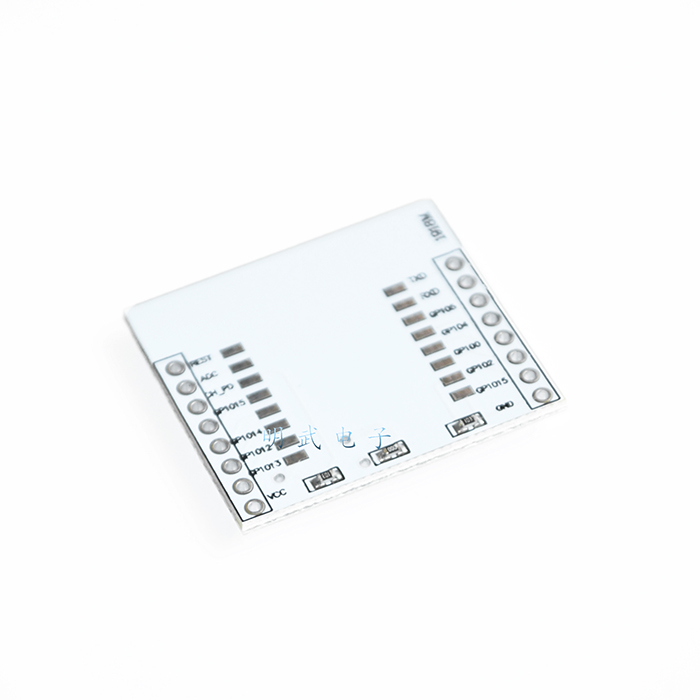 Free Shipping 10PCS/LOT ESP8266 serial WIFI module adapter plate Applies to ESP-07, ESP-08, ESP-12E