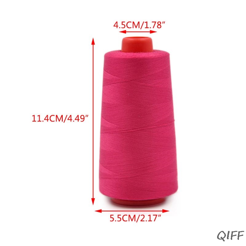 20 Colors 40S/2 3000 Yards Polyester Sewing Thread Multicolored Stitching Yarn
